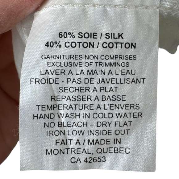 Eve Gravel Jude Silk Blend Heart Pattern Spaghetti Strap Mini Dress Tunic Size L - Picture 11 of 11